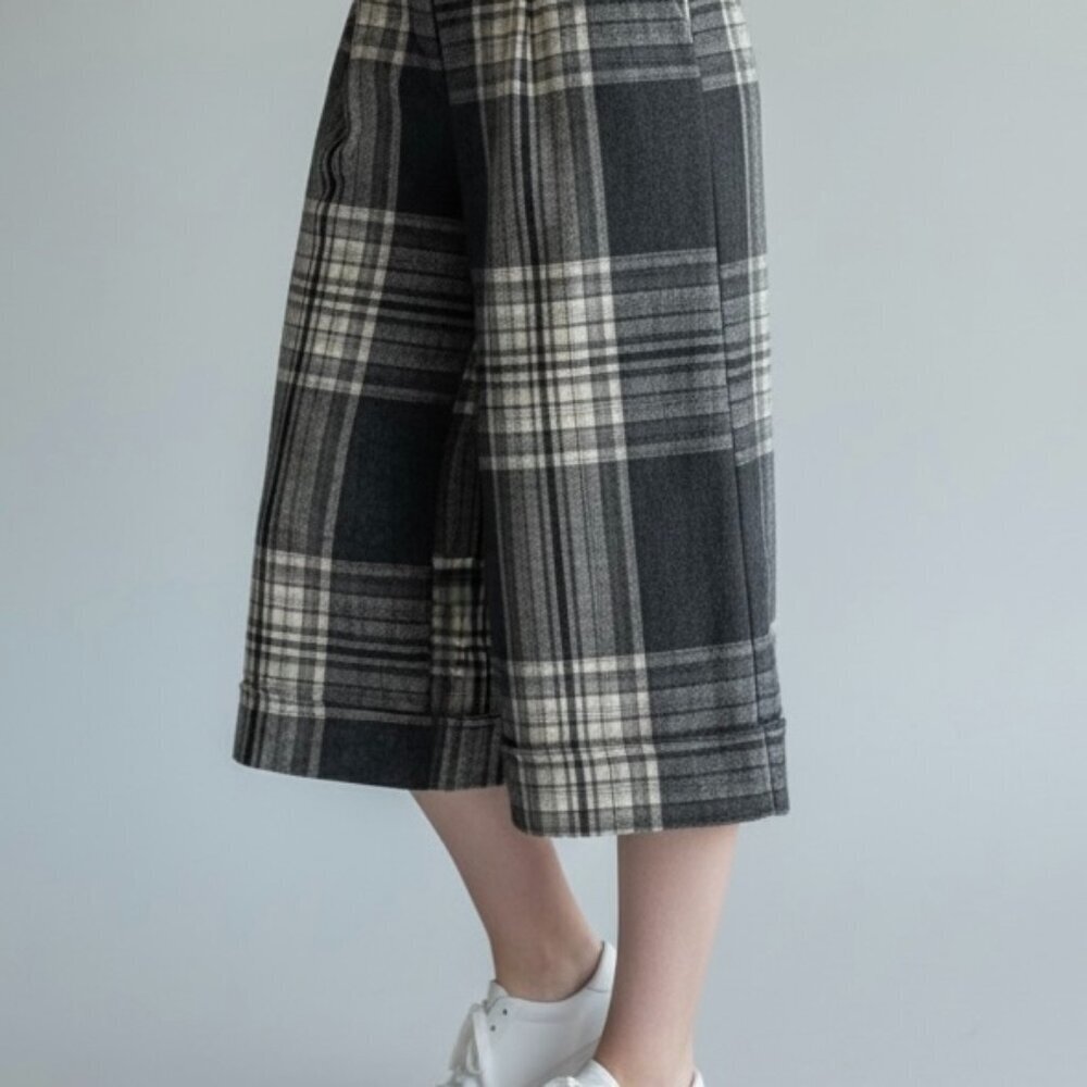 Woolblend Skirt Pants